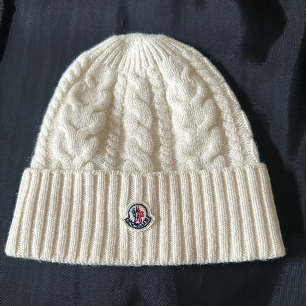 MONCLER Cashmere and Wool Beanie
